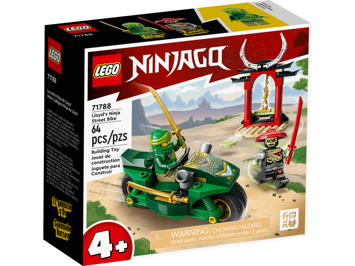 LEGO NINJAGO Lloyd's Ninja Street Bike • Set 71788 • SetDB