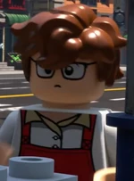 Climate Conundrum character with Jay hair