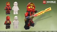 Kai concept for LEGO Ninjago: The Final Battle