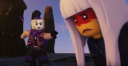 Ultra Violet blames Harumi for The Resistance's recent victory