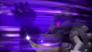 Garmadon using his Spinjitzu against Samukai.