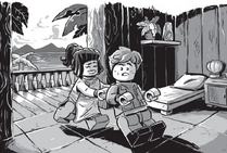 Jay and Nya on vacation