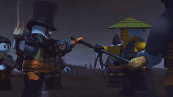 lego ninjago iron baron death