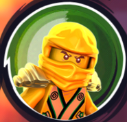 Golden Lloyd's token in LEGO Ninjago: Shadow of Ronin