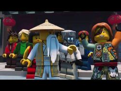 Lego ninjago wu's teas store