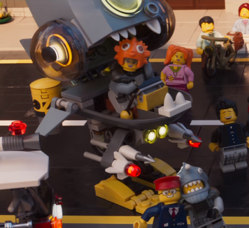 Lego ninjago deals movie piranha attack