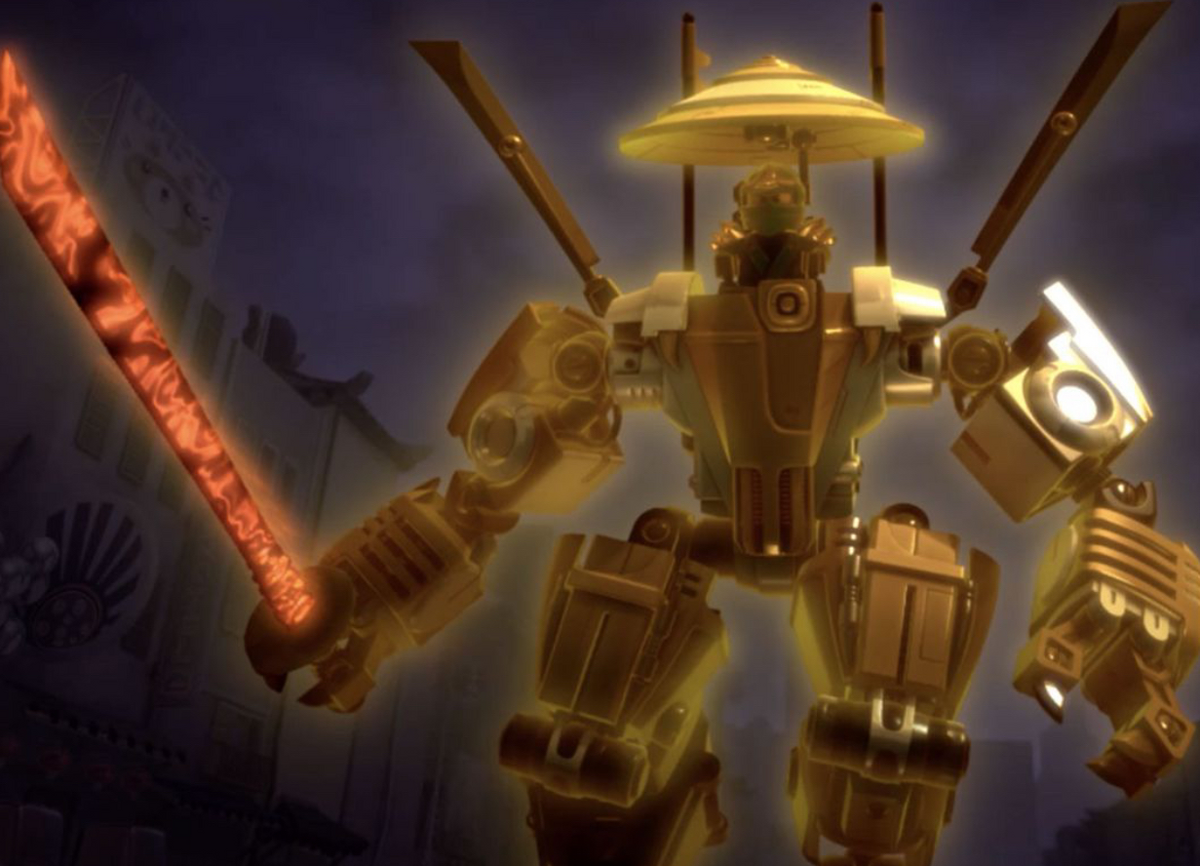 Golden Mech Ninjago Wiki Fandom