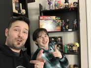 Raynolds with Brent Miller