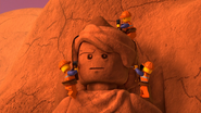 Garmadon's memorial in the Corridor of Elders.