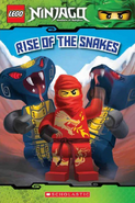 Two snakes with Skales' original appearance on a book cover