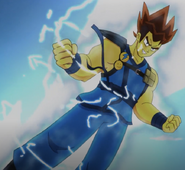 Armor (2D; spiky hair)