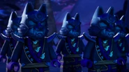 The Wolf Clan wore uniforms inspired by the physical characteristics of wolves