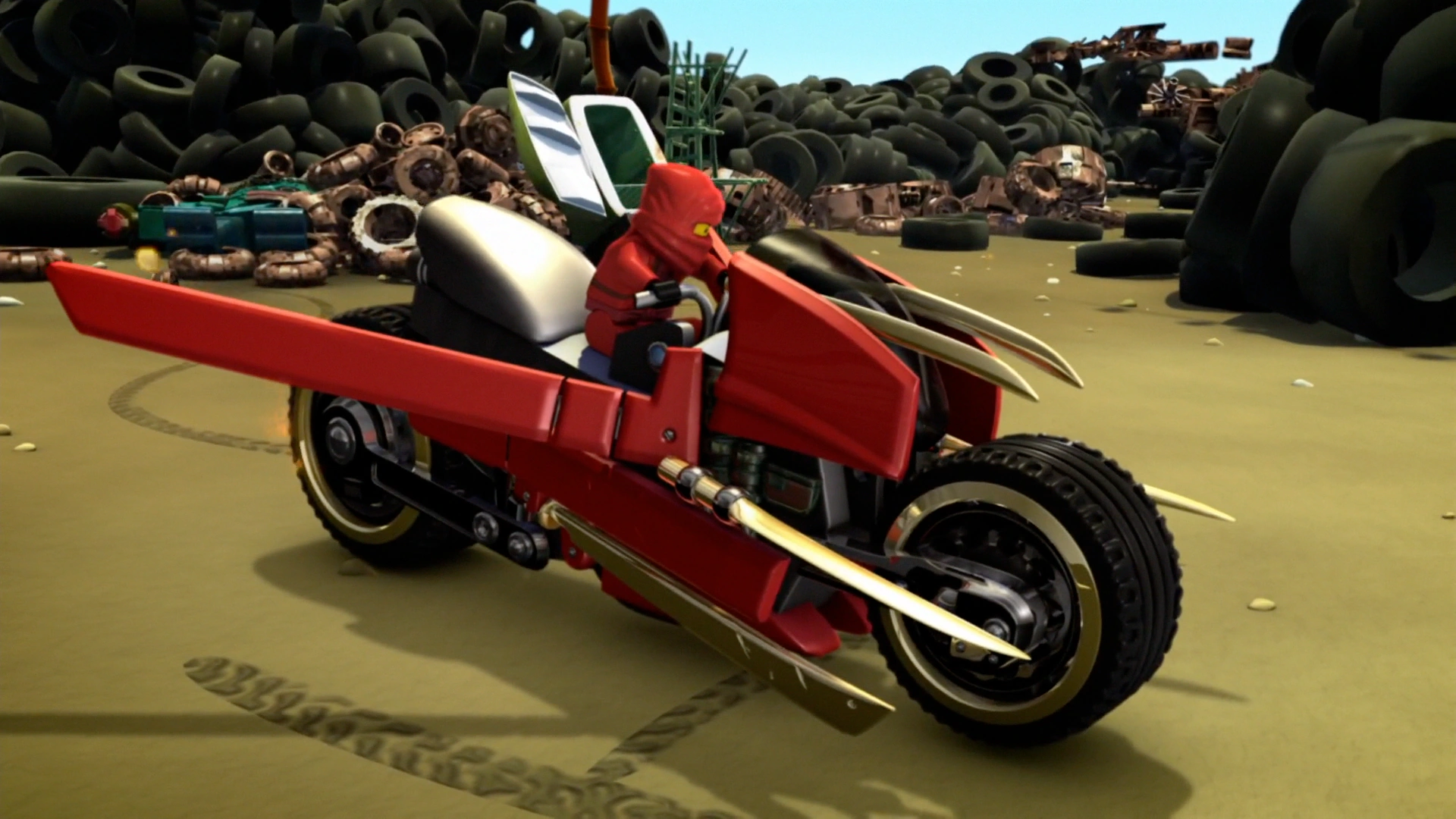 lego ninjago kai's blade cycle