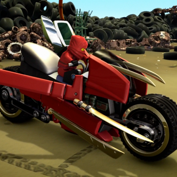 lego ninjago legacy kai's blade cycle and zane's snowmobile