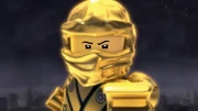 Potential Golden Power symbol on the sashes of Lloyd's Elemental Kimono.