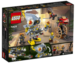 にー LEGO 70629 Ninjago PIRANHA ATTACK - elementy zestawu