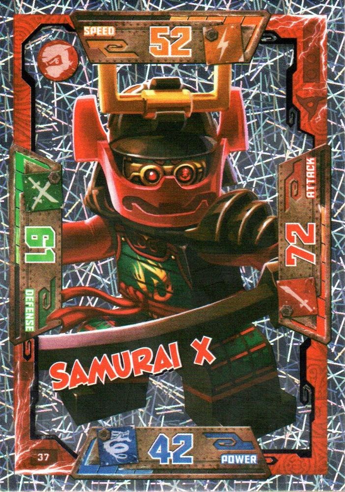 Card 37 - Samurai X (TCG S1) | Ninjago Wiki | Fandom