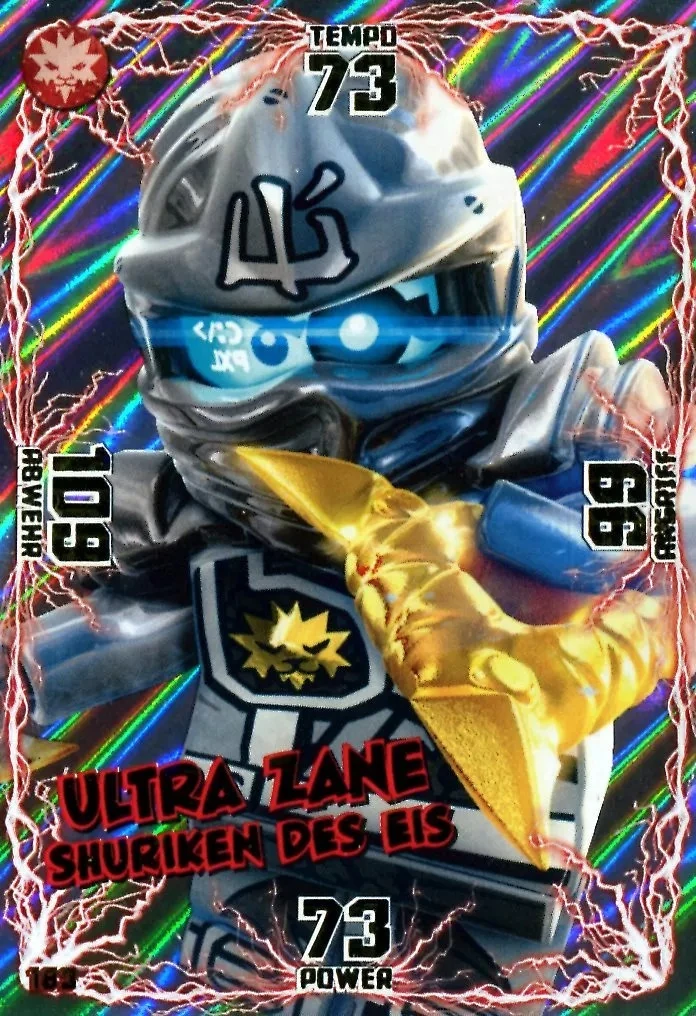 Card 183 - Ultra Zane: Shurikens of Ice (TCG S1) | Ninjago Wiki