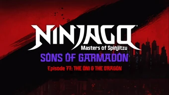 ninjago the oni and the dragon