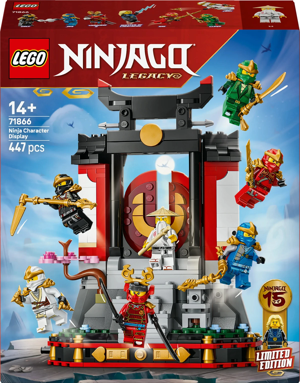 71866 Ninja Character Display 15th Anniversary | Ninjago Wiki | Fandom