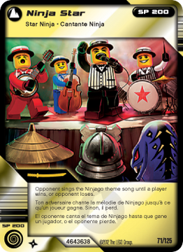 Card 71 Ninja Star Ninjago Wiki Fandom