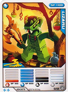 Card 13 - Lizaru | Ninjago Wiki | Fandom