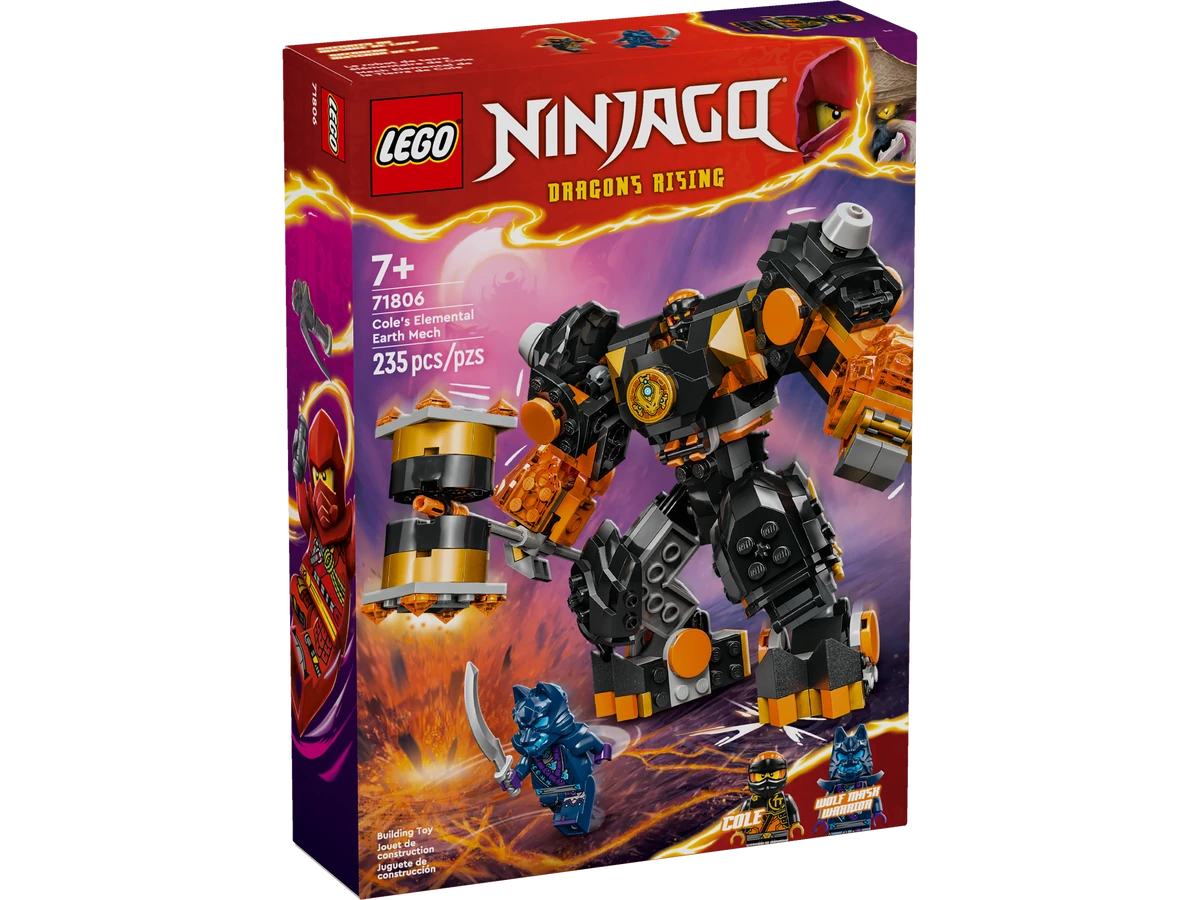 71806 Cole's Elemental Earth Mech | Ninjago Wiki | Fandom