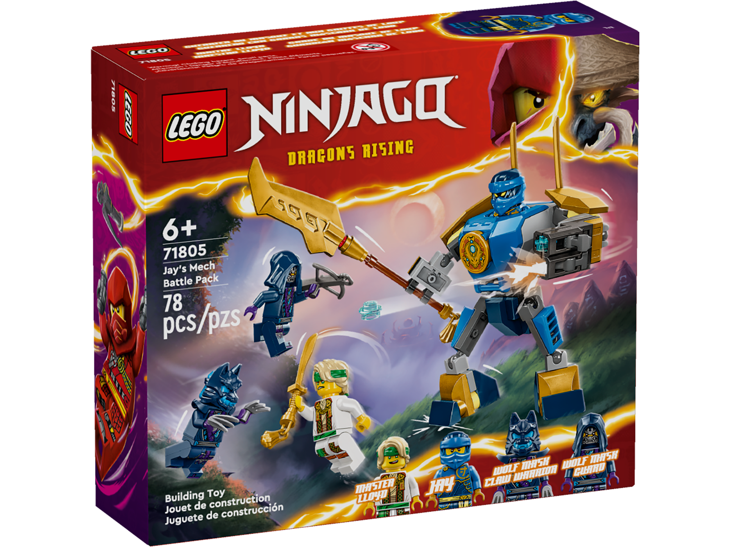 LEGO NINJAGO Dragons Rising Arin's Battle Mech 71804