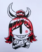 Lobbo Dressed as Wyldfyre.jpg (584 KB) As Wyldfyre