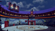 The full view of the level in Chen's Arena