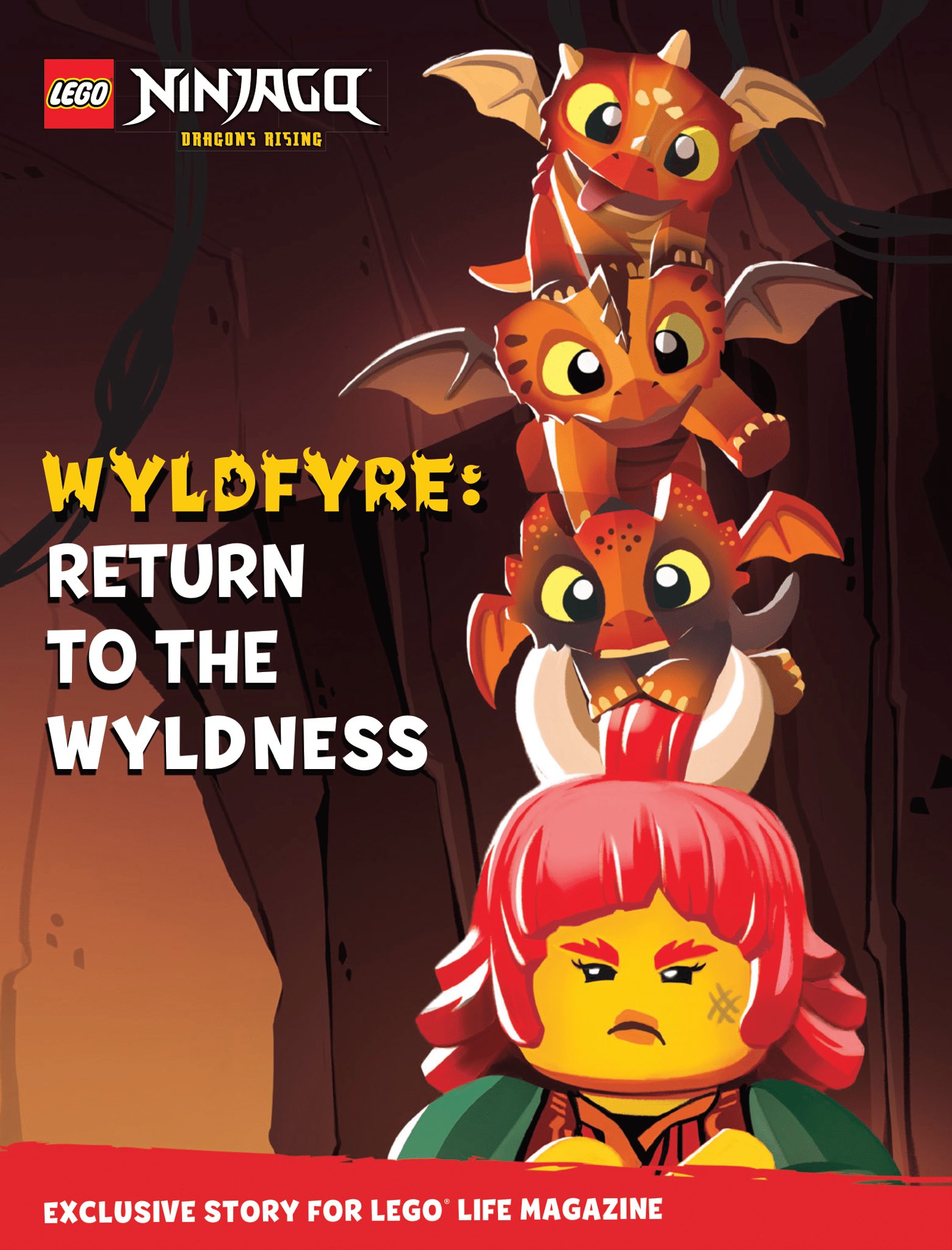 Wyldfyre Return to the Wyldness Ninjago Wiki Fandom