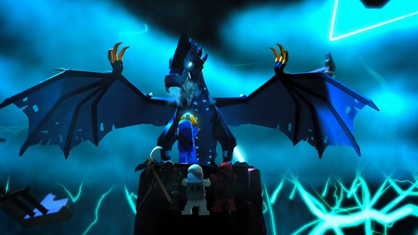 ninjago lightning dragon