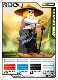 Card 7 Sensei Wu Ninjago Wiki Fandom