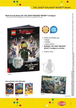 THE LEGO NINJAGO MOVIE Official Annual 2018 Ninjago Wiki Fandom