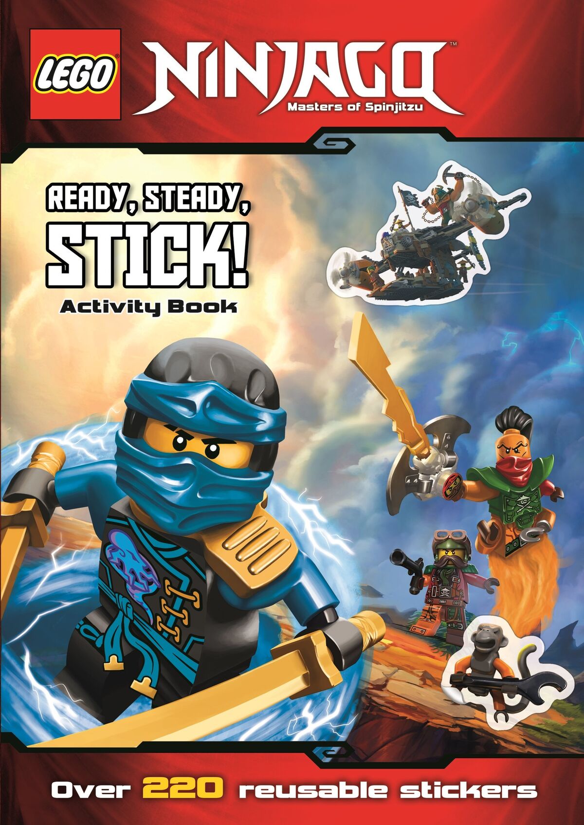 Lego Ninjago Ready Steady Stick Sticker Activity Book