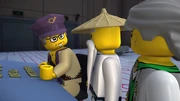 Wu with his brother and the 