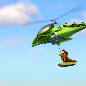 lego ninjago rattlecopter