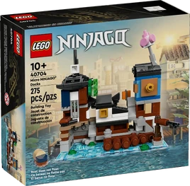 40704 Micro Ninjago Docks box