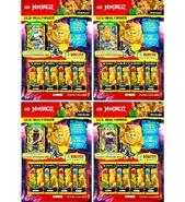 All "Eco-Multipacks," including four Boosters plus Card LE11 - Brave Crystalized Zane Limited Edition, Card LE12 - Brave Crystalized Master Wu, Card LE13 - Crystal King Overlord Limited Edition, or Card LE14 - Wild Crystalized Skull Sorcerer Limited Edition