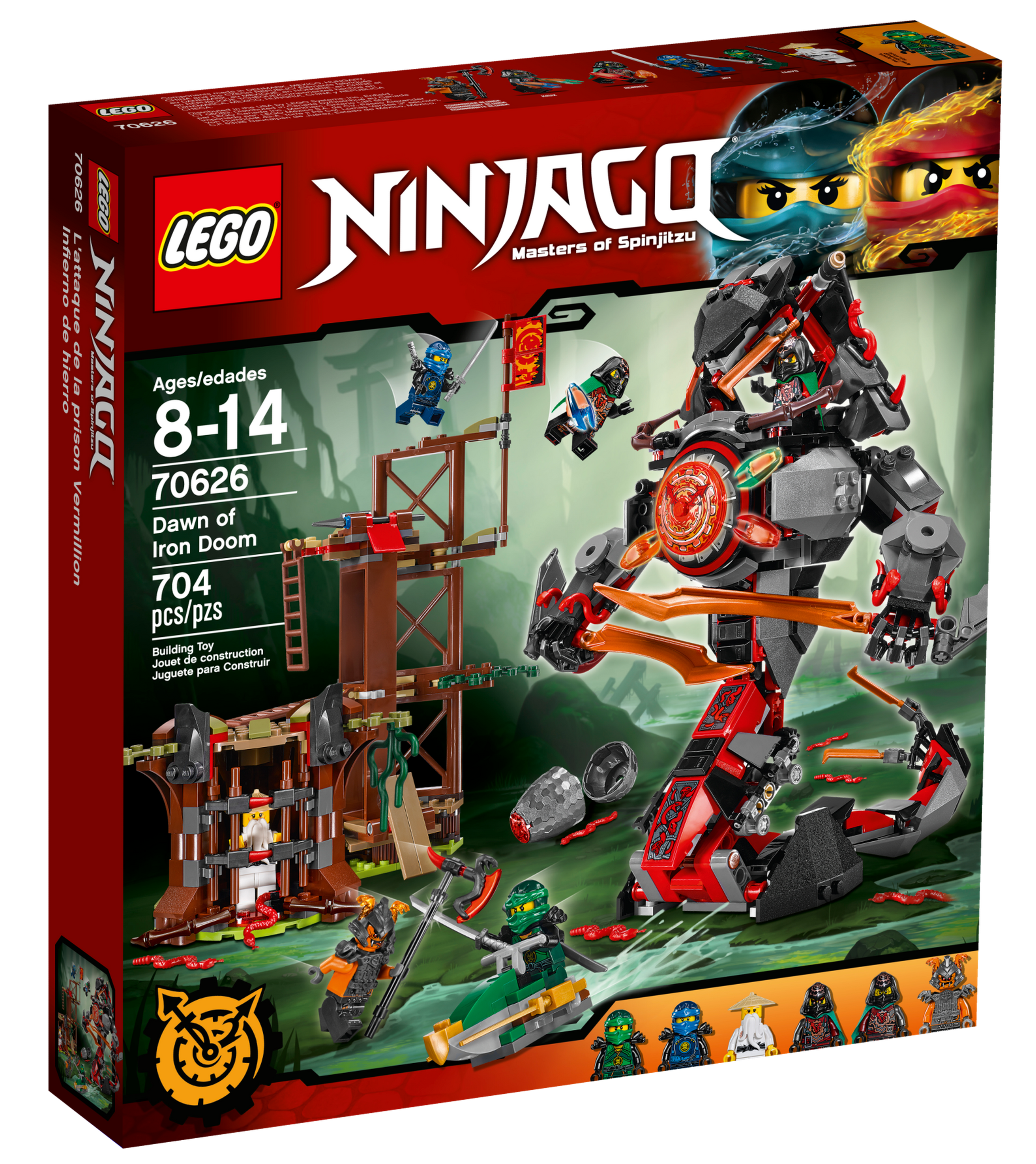 lego ninjago dawn of the iron doom