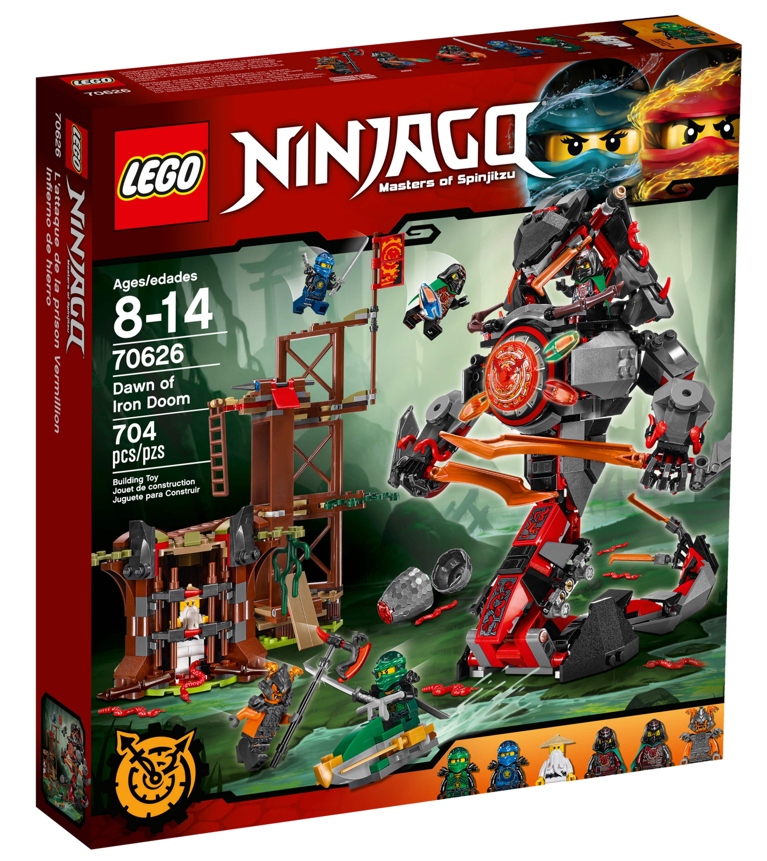 Ninjago season 7 sets on sale