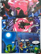 Bone King being trapped under the Sea of Sand again.