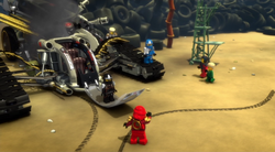 Ninjago super top sonic raider