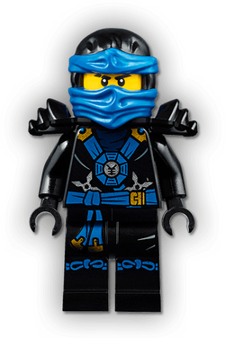 Lego jay best sale minifigure