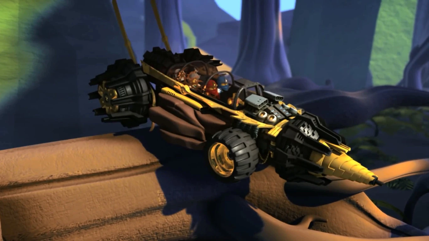 ninjago legacy cole's earth driller