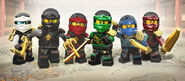 CGI ninja team on LEGO.com