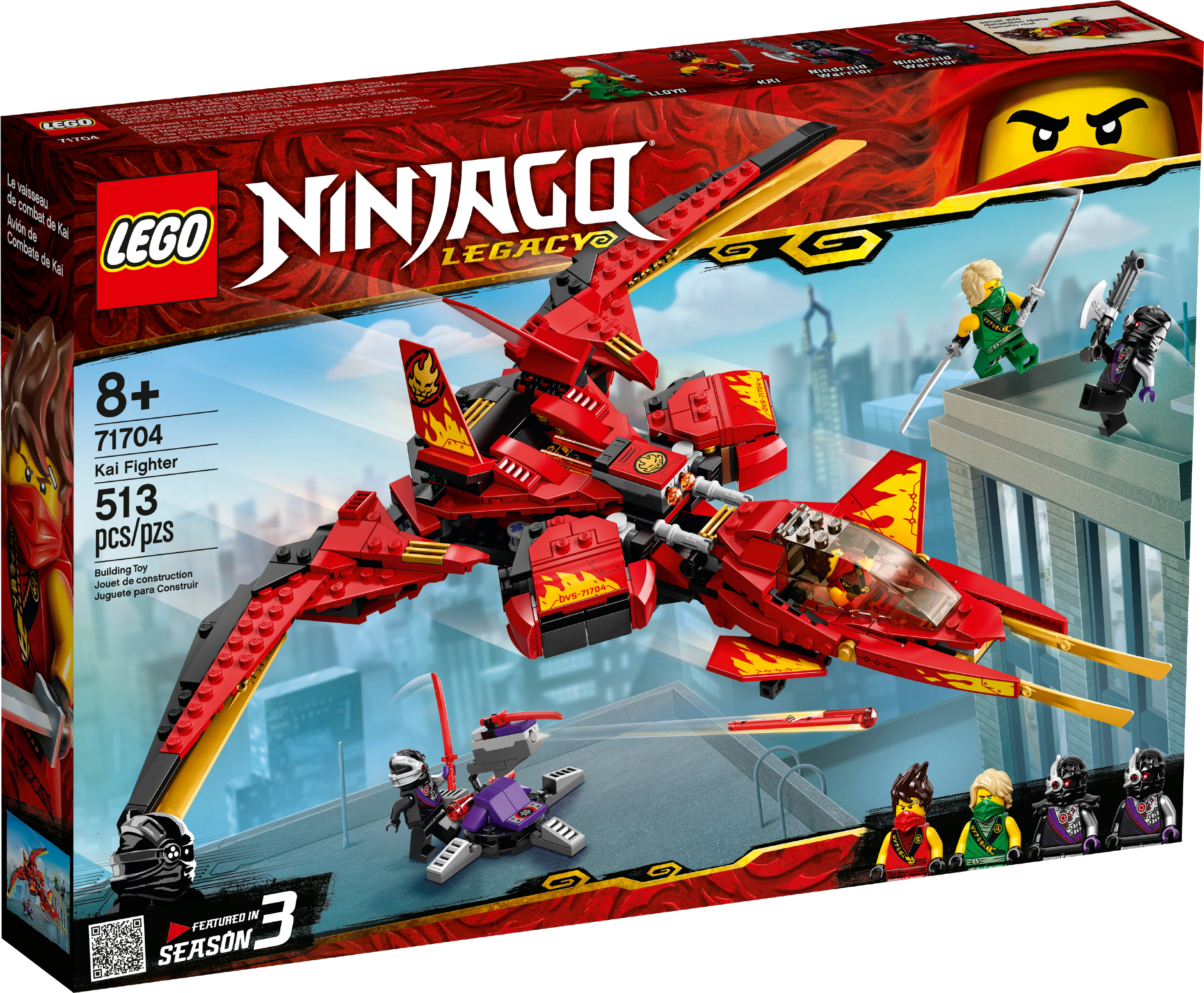 ninjago rebooted kai fighter