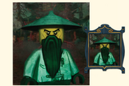 Concept art of Yang's portrait.