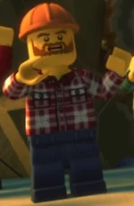 Hard hat lumberjack