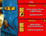 Jay as he appears in LEGO Battles: Ninjago